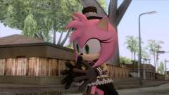 Sonic Runners - Amy Rose Gothic para GTA San Andreas