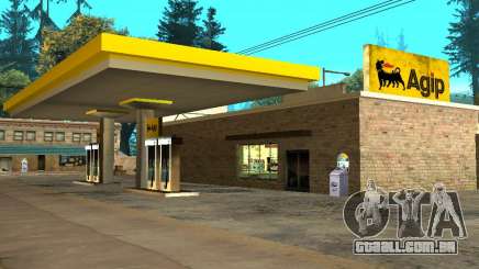 Agip Gas Station para GTA San Andreas