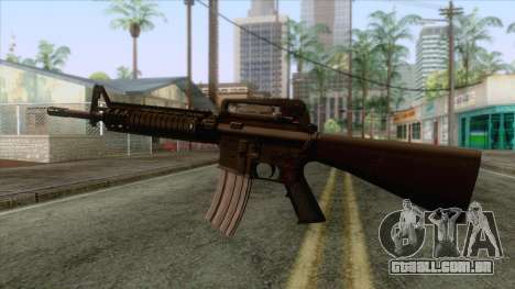 M16A4 Assault Rifle para GTA San Andreas