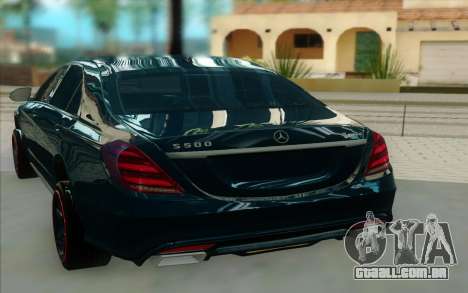 Mercedes S500 W222 para GTA San Andreas