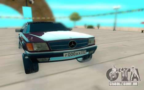Mercedes-Benz C126 para GTA San Andreas