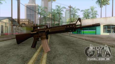 M16A4 Assault Rifle para GTA San Andreas