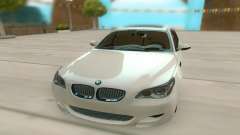 BMW M5 E60 branco para GTA San Andreas