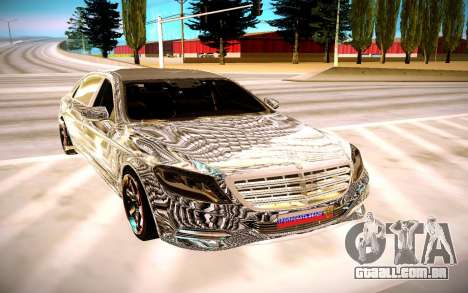 Mercedes-Benz S600 X222 para GTA San Andreas