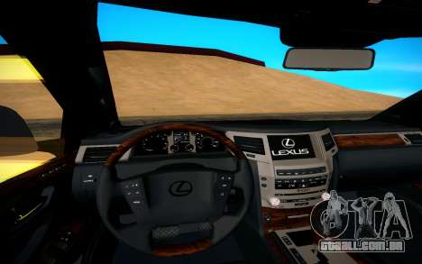 Lexus LX570 para GTA San Andreas