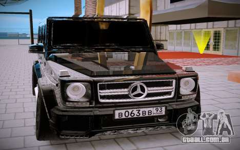 Mercedes Benz G63 Brabus para GTA San Andreas