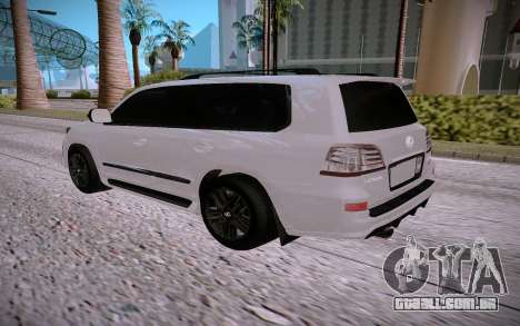 Lexus LX570 para GTA San Andreas