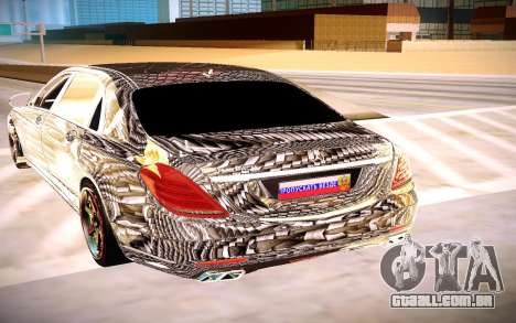 Mercedes-Benz S600 X222 para GTA San Andreas