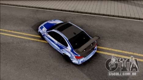 BMW 135i E82 Juca para GTA San Andreas