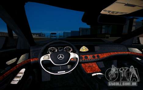 Mercedes-Benz S600 X222 para GTA San Andreas