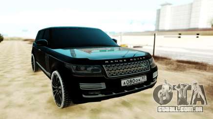 Land Rover Range Rover SVA чёрный para GTA San Andreas