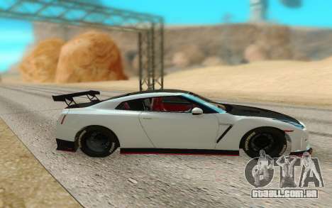 Nissan GTR Nismo para GTA San Andreas