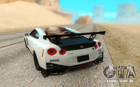 Nissan GTR Nismo para GTA San Andreas