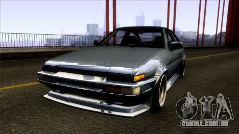 Toyota Trueno AE86 1986 para GTA San Andreas