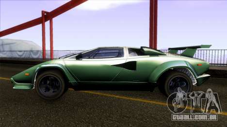 Lamborghini Countach Extra Wide Wheels para GTA San Andreas