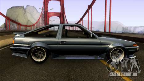 Toyota Trueno AE86 1986 para GTA San Andreas