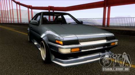 Toyota Trueno AE86 1986 para GTA San Andreas