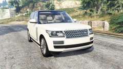 Land Rover Range Rover Vogue 2013 v1.3 [replace] para GTA 5