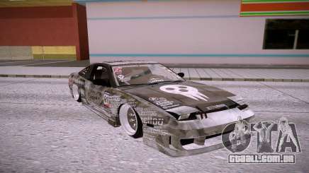 Nissan 240SX prata para GTA San Andreas