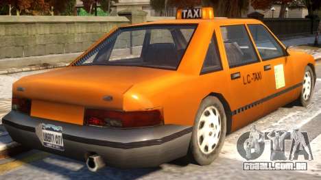 GTA III Taxi for IV v1.0 para GTA 4