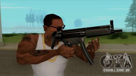 MP5 Default HQ para GTA San Andreas