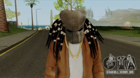 Predator Mask From Mortal Kombat X para GTA San Andreas