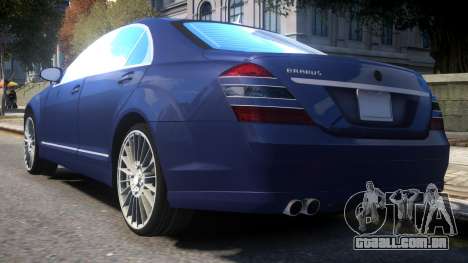 Brabus SV12 S Biturbo v1.2 para GTA 4