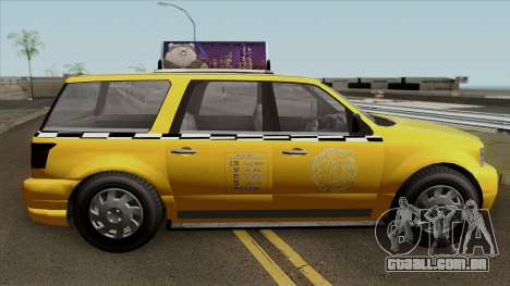 GTA V Vapid Taxi para GTA San Andreas