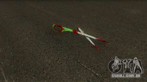 Bloody tesoura para GTA San Andreas