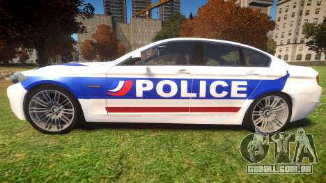 BMW Police Nationale para GTA 4