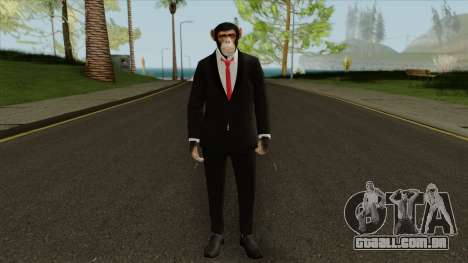 Business Monkey Mesh Mod From Grand Theft Auto V para GTA San Andreas