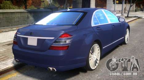 Brabus SV12 S Biturbo v1.2 para GTA 4