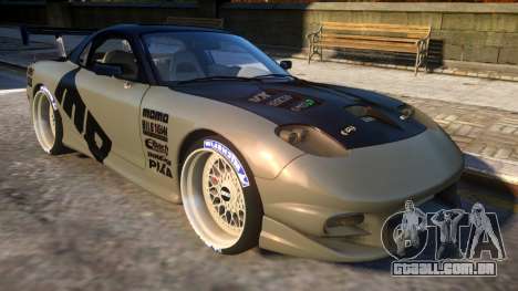 MAZDA RX7 BBS WHEELS para GTA 4