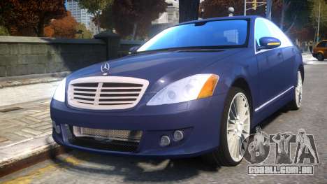 Brabus SV12 S Biturbo v1.2 para GTA 4