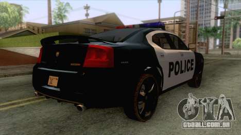 Dodge Charger SRT8 Police para GTA San Andreas