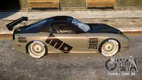 MAZDA RX7 BBS WHEELS para GTA 4