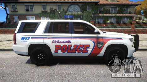 Chevy Tahoe police para GTA 4