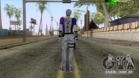 Masked Leon Skin v1 para GTA San Andreas
