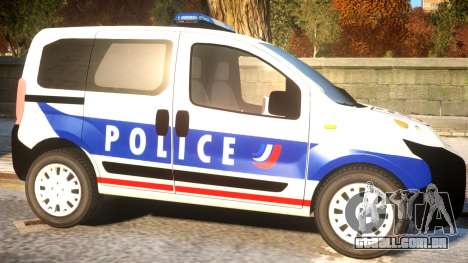 Peugeot Bipper Police para GTA 4