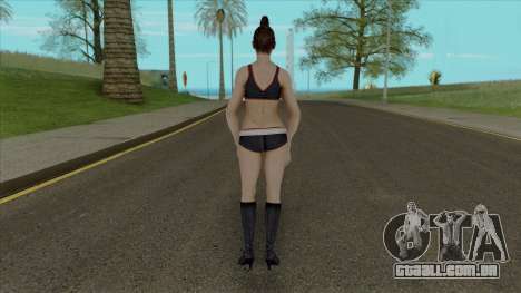 Dance Girl from Binary Domain para GTA San Andreas