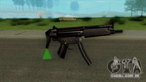 MP5 Default HQ para GTA San Andreas