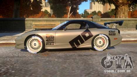 MAZDA RX7 BBS WHEELS para GTA 4