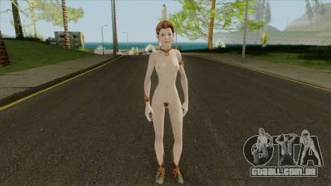 Princess Leia Nude From Kinect Star Wars para GTA San Andreas