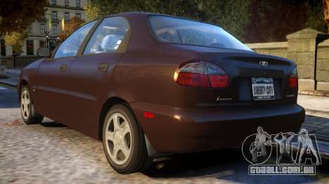 Daewoo Lanos Sedan SX US 1999 para GTA 4