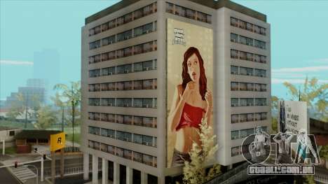 GTA IV Lollypop Girl Billboard para GTA San Andreas