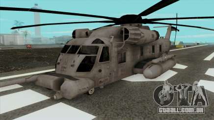 Mods para um helicóptero de Combate para o GTA San Andreas