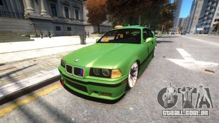 BMW E36 Street Tuning para GTA 4