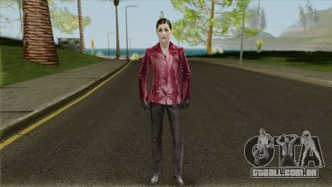 Mona Sax Red Jacket from Max Payne para GTA San Andreas