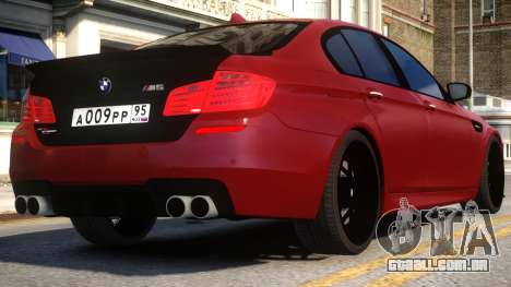 BMW M5 F10 para GTA 4