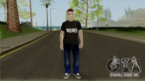 Justin Bieber para GTA San Andreas